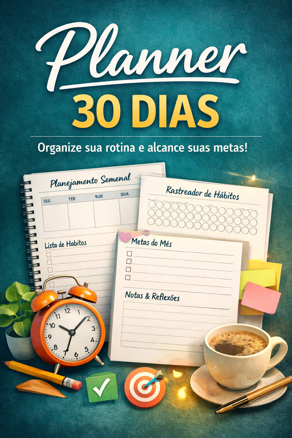 Capa do Planner de 30 Dias